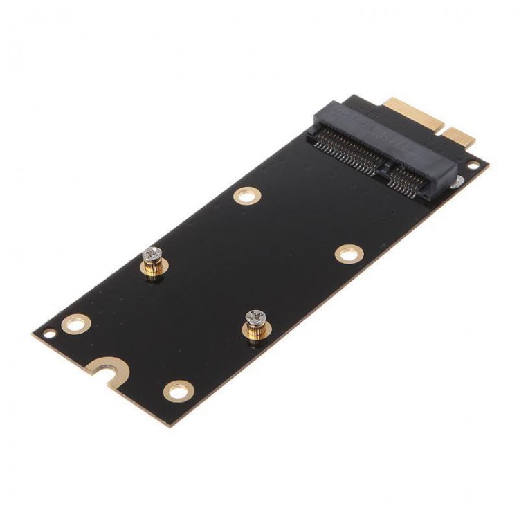 Msata 7+17 pin macbook sd çevirici mini sata 2012 macbook ssd çevirici msata 24 pin ssd çevirici