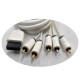 nintendo wii uyumlu component video ve ses kablosu 2m