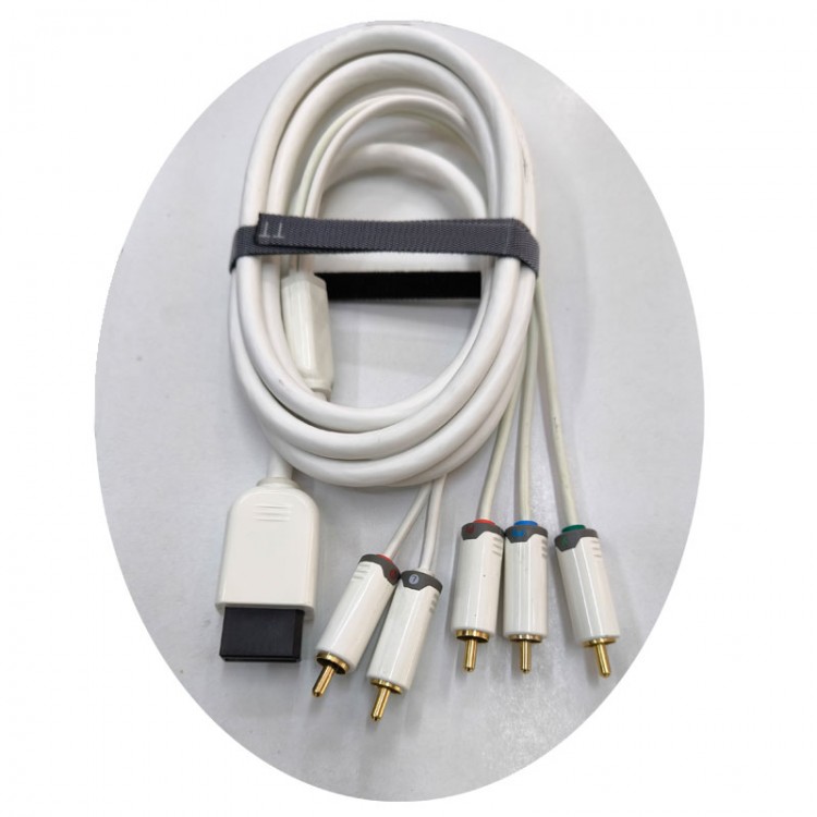 nintendo wii uyumlu component video ve ses kablosu 2m