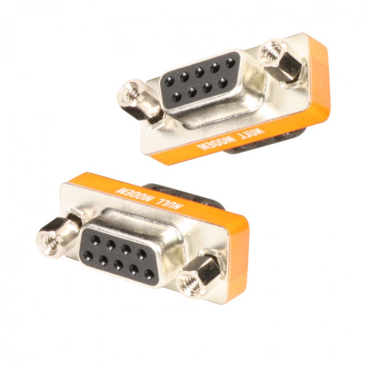Null modem DB9 9 pin dişi -Dişi seri port mini Null Modem RS232 çevirici Null modem DB9 9 pin dişi -Dişi seri port mini Null Modem RS232 çevirici