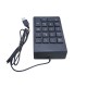 Numerik Keypad 18 tuşlu Kablolu numpad klavye numara klavyesi Numerik Keypad 18 tuşlu Kablolu numpad klavye numara klavyesi