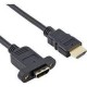 HDMI Panel tipi hdmi uzatma kablosu 30 cm montaj tipi hdmi uzatma kablosu