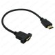 HDMI Panel tipi hdmi uzatma kablosu 30 cm montaj tipi hdmi uzatma kablosu