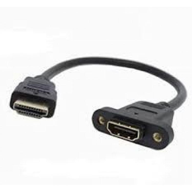 HDMI Panel tipi hdmi uzatma kablosu 30 cm montaj tipi hdmi uzatma kablosu