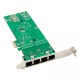 Pcı e x1 4 port Gigabit ethernet ağ kartı 10/100/1000 Pcı e x1 4 port Gigabit ethernet ağ kartı 10/100/1000
