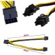 PCI E 8 pin 6+2 dual ekran kartı power kablo PCI E 8 pin 6+2 dual ekran kartı power kablo