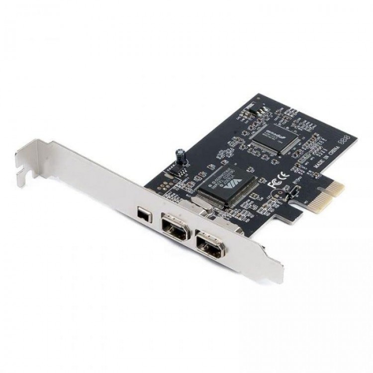 Pci express 1394 firewire kart pci exp 2x6 pin soket 1x4 pin soket firewire kart