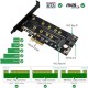 Pciexp 4x nvme 4x ngff sata çevirici pci-exp 4x m2 nvme çevirici ngff sata çevirici Pciexp 4x nvme 4x ngff sata çevirici pci-exp 4x m2 nvme çevirici ngff sata çevirici