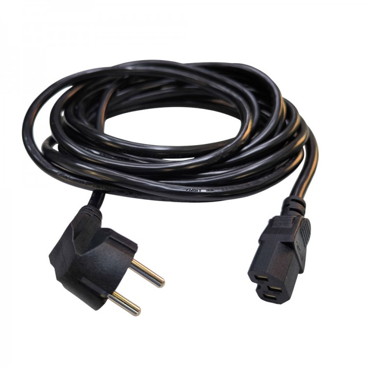 3x1.5 oluklu power kablo C15 güç kablosu 5m 3x1.5 oluklu power kablo C15 güç kablosu 5m