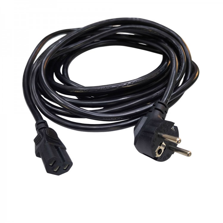 3x1.5 oluklu power kablo C15 güç kablosu 5m 3x1.5 oluklu power kablo C15 güç kablosu 5m