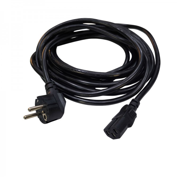 3x1.5 oluklu power kablo C15 güç kablosu 5m 3x1.5 oluklu power kablo C15 güç kablosu 5m