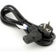 Power kablosu 90 derece L power kablo 3x0.75 mm kanlo 3metre Power kablosu 90 derece L power kablo 3x0.75 mm kanlo 3metre