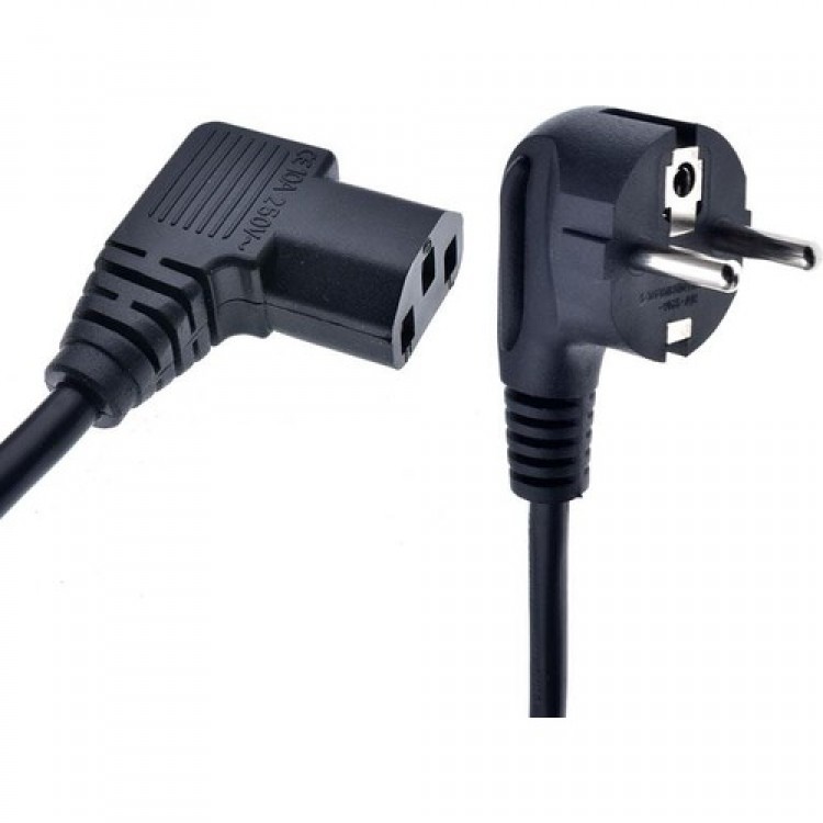 Power kablosu 90 derece L power kablo 3x0.75 mm kanlo 3metre Power kablosu 90 derece L power kablo 3x0.75 mm kanlo 3metre
