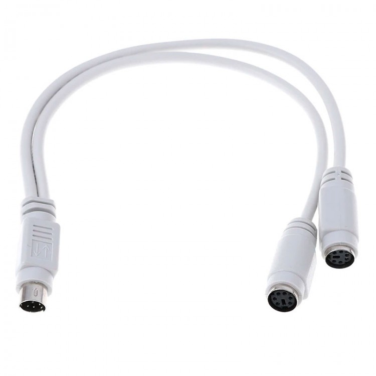 ps2 çoğaltıcı Y kablo ps2 splitter kablo mini din 6 pin splitter kablo ps2 çoğaltıcı Y kablo ps2 splitter kablo mini din 6 pin splitter kablo