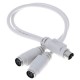 ps2 çoğaltıcı Y kablo ps2 splitter kablo mini din 6 pin splitter kablo ps2 çoğaltıcı Y kablo ps2 splitter kablo mini din 6 pin splitter kablo
