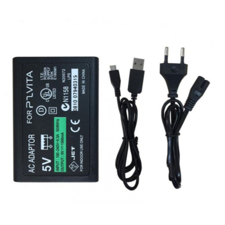 Psvita adaptör psvita şarj cihazı psp vita şarj adaptörü