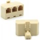 Rj11 Telefon Hat Çoğaltıcı Çoklayıcı Splitter 3lü
