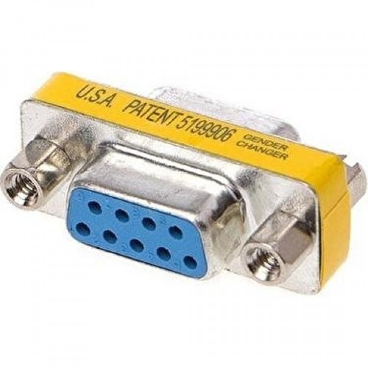 Rs232 dişi dişi birleştirici dişi dişi rs232 changer com kablo birleştirici 9 pin dişi dişi changer
