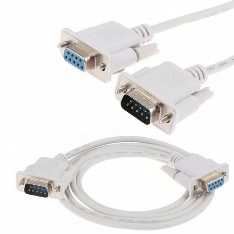 Rs232 dişi erkek kablo rs232 seri com uzatma kablosu db9 dişi erkek kablo 10m