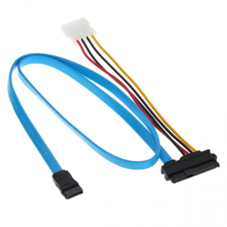 Sas sata çevirici 29 pin sas sata çevirici 70 cm SFF-8482 SATA kablosu Sas sata çevirici 29 pin sas sata çevirici 70 cm SFF-8482 SATA kablosu