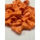 Turuncu rj45 kılıf turuncu cat6 kılıf turuncu cat5 kılıf 100 adet
