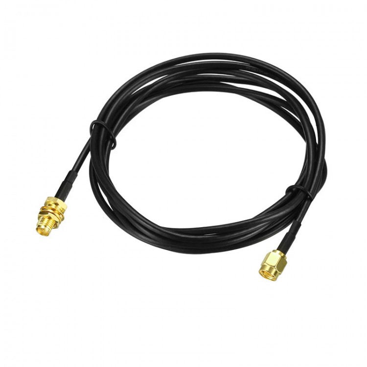 SMA dişi erkek uzatma kablosu modem anteni wireless anteni uzatma kablosu 1.5m