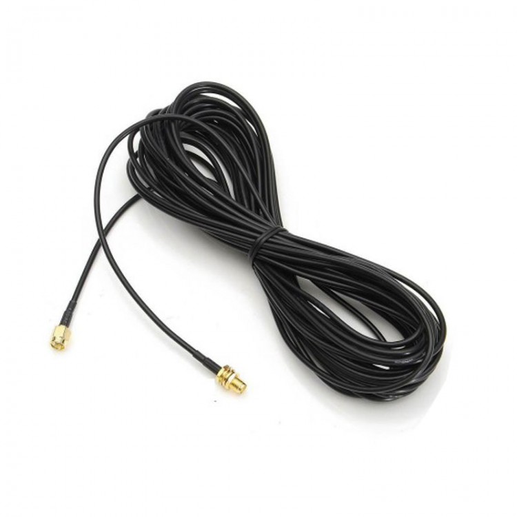 SMA dişi erkek uzatma kablosu modem anteni wireless anteni wifi anten uzatma 5m
