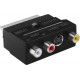 Svideo scart çevirici scart svideo çevirici çift yönlü scart başlık s-video scart adaptör