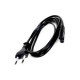 teyip radyo fişi 2 girişli power kablo 2x0.75 mm  3metre