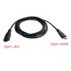 Type c dişi erkek uzatma kablosu usb c dişi erkek kablo 2m Type c dişi erkek uzatma kablosu usb c dişi erkek kablo 2m