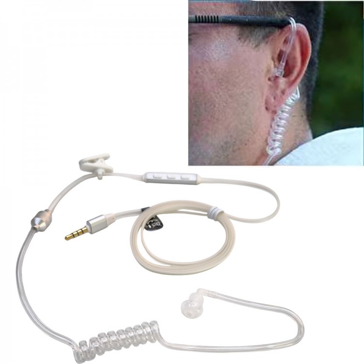 3.5mm jaklı yassı slim kablolu sipiral mono mikrofonlu koruma kulaklığı 3.5mm jaklı yassı slim kablolu sipiral mono mikrofonlu koruma kulaklığı