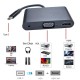 Type c to hdmı + vga+ audio çevirici 3 in1 usb c ses ve görüntü çevirici Type c to hdmı + vga+ audio çevirici 3 in1 usb c ses ve görüntü çevirici