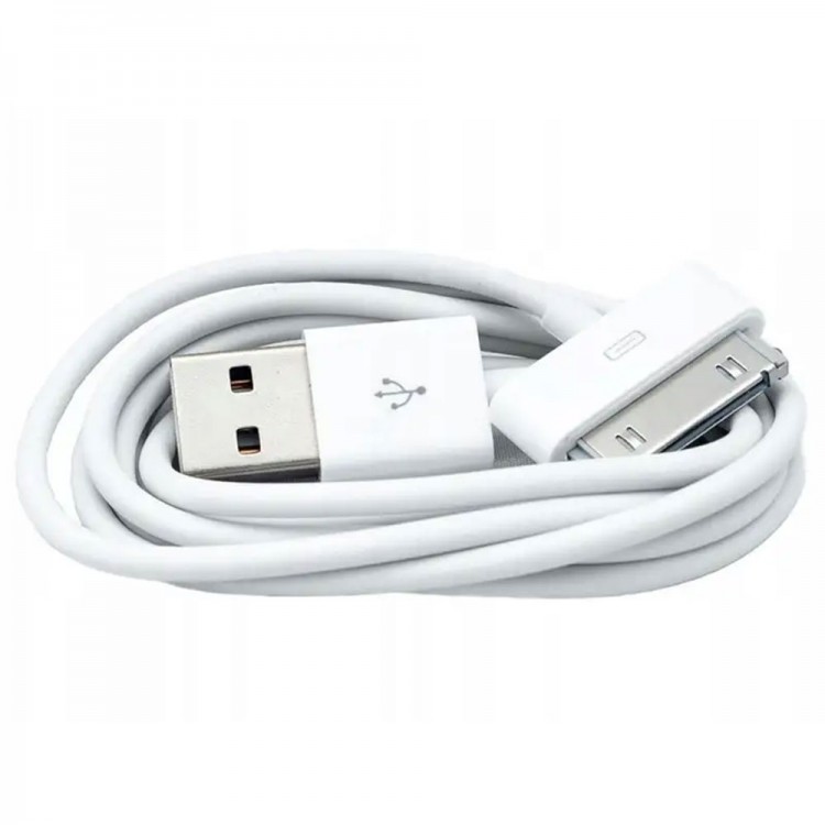 iphone 4 ıpad ipod uyumlu usb şarj ve data kablosu 90cm iphone 4 ıpad ipod uyumlu usb şarj ve data kablosu 90cm