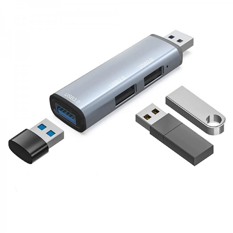 USB Adaptör Hub - 1 x USB 3.0 + 2 x USB 2.0 çoklayıcı hub USB Adaptör Hub - 1 x USB 3.0 + 2 x USB 2.0 çoklayıcı hub