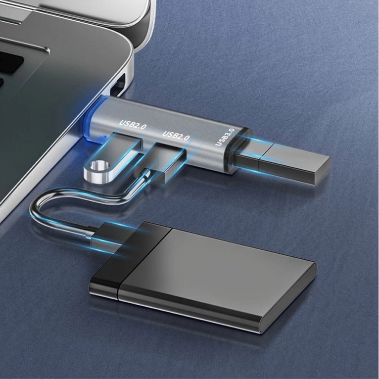 USB Adaptör Hub - 1 x USB 3.0 + 2 x USB 2.0 çoklayıcı hub