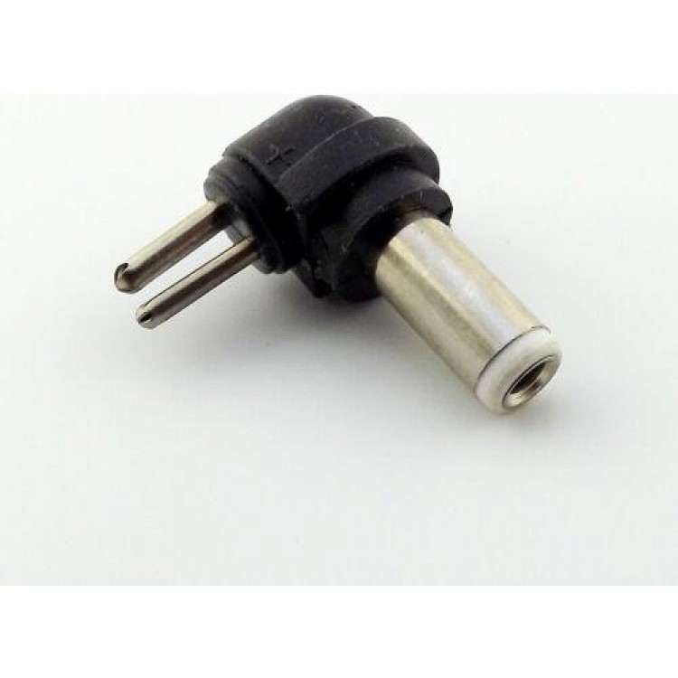Üniversal Adaptör 2 pinli 5.5 mm 2.5 mm çevirici 2 pin standart uç çevirici