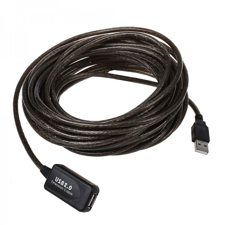 usb 2.0 dişi erkek uzatma kablosu güçlendirilmiş chipli extension kablo 5m