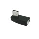 Usb 2.0 doksan derece usb 2.0 L tipi dişi erkek çevirici 2li set Usb 2.0 doksan derece usb 2.0 L tipi dişi erkek çevirici 2li set