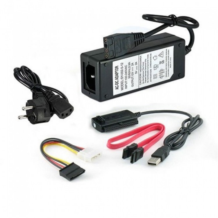 USB 2.0 to ıde-sata 2,5 ve 3,5 harici harddsik kablosu seti combo set USB 2.0 to ıde-sata 2,5 ve 3,5 harici harddsik kablosu seti combo set