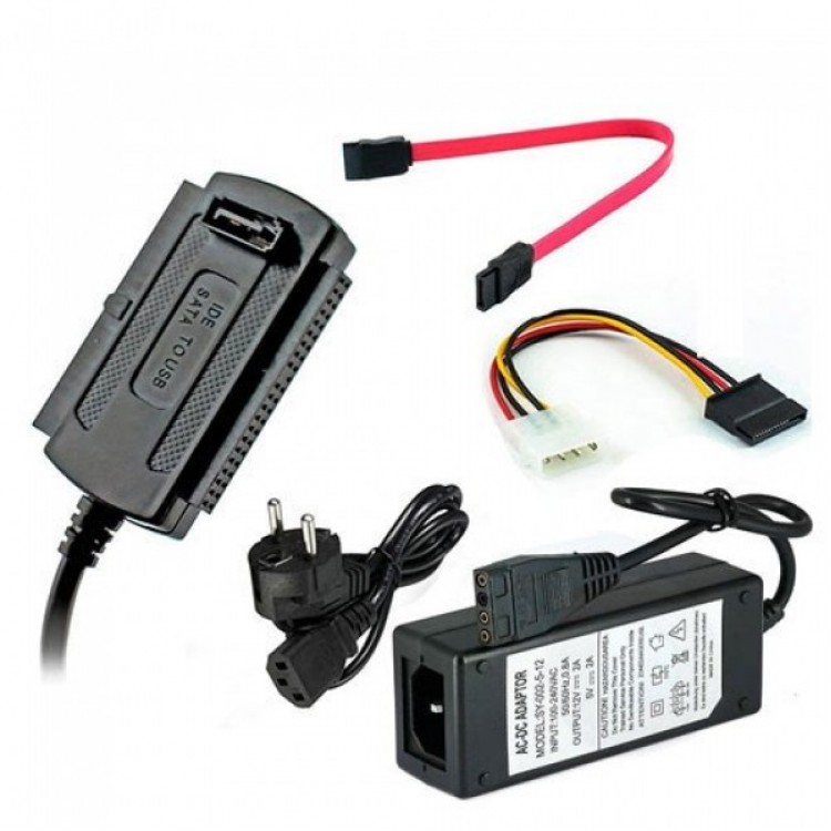 USB 2.0 to ıde-sata 2,5 ve 3,5 harici harddsik kablosu seti combo set USB 2.0 to ıde-sata 2,5 ve 3,5 harici harddsik kablosu seti combo set