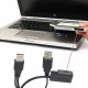 USB 2.0 7+6 13Pim slimline SATA notebook CD/DVD Rom Optik Sürücü kablosu USB 2.0 7+6 13Pim slimline SATA notebook CD/DVD Rom Optik Sürücü kablosu
