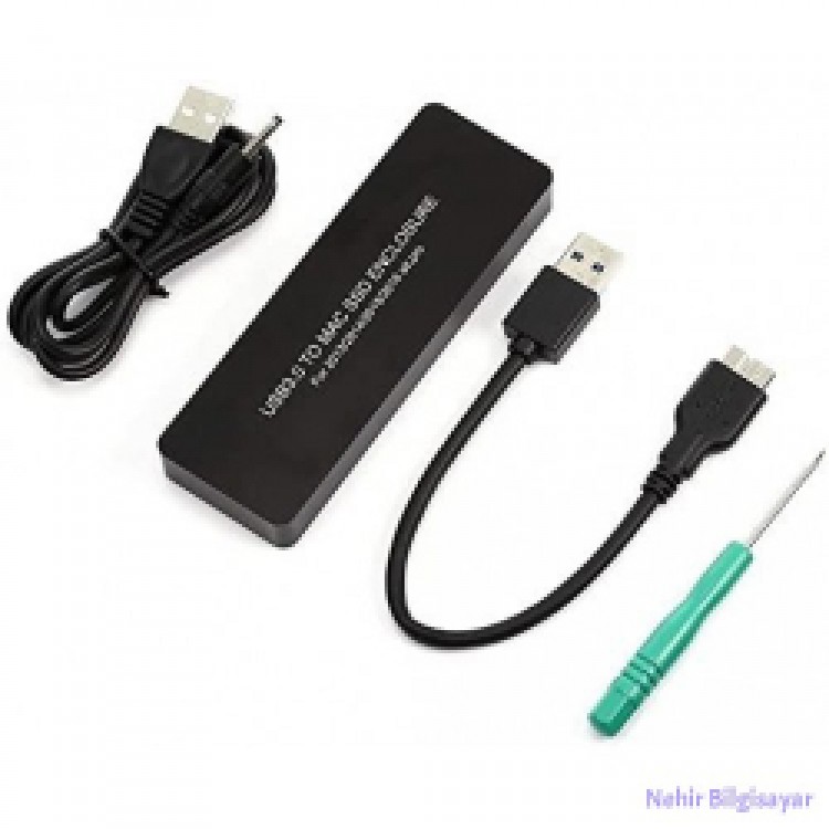 Usb 3.0 2013-2014-2016 macbook uyumlu ssd kutu Usb 3.0 2013-2014-2016 macbook uyumlu ssd kutu