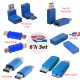 usb 3.0 çevirici adaptör seti usb 3.0 dönüştürücü 6lı set