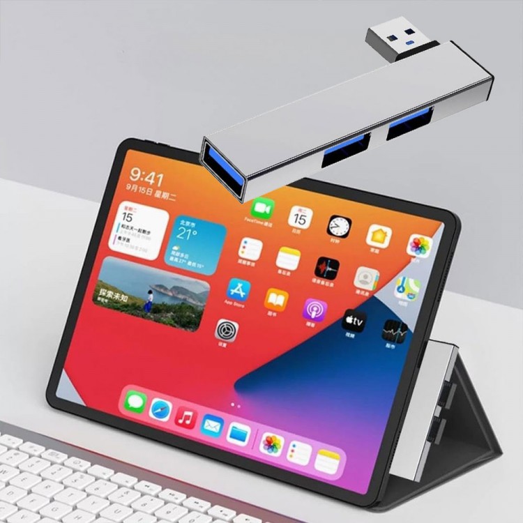 usb 3.0 L tipi usb 3.0 - 2.0 hub 3 port usb çoklayıcı hub
