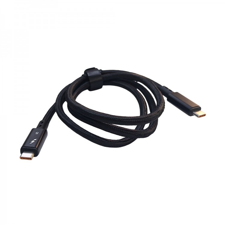 Thunderbolt 5 type c 240w 16k 60hrz görüntü detekli kablo 1m Thunderbolt 5 type c 240w 16k 60hrz görüntü detekli kablo 1m