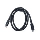 Thunderbolt 5 type c 240w 16k 60hrz görüntü detekli kablo 1m Thunderbolt 5 type c 240w 16k 60hrz görüntü detekli kablo 1m