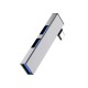 Type c 90 derece L tipi usb 3.0 hub 3 port usb çoklayıcı hub