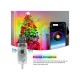 Usb dekoratif damla led kumandalı rgb led ışık 10 m