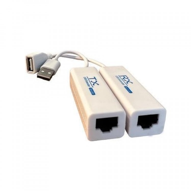 Usb extender cat6 ile usb uzatma 200 metre usb extender