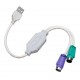 USB to ps2 ps2 usb çevirici ps2 klavye mouse usb çevirici